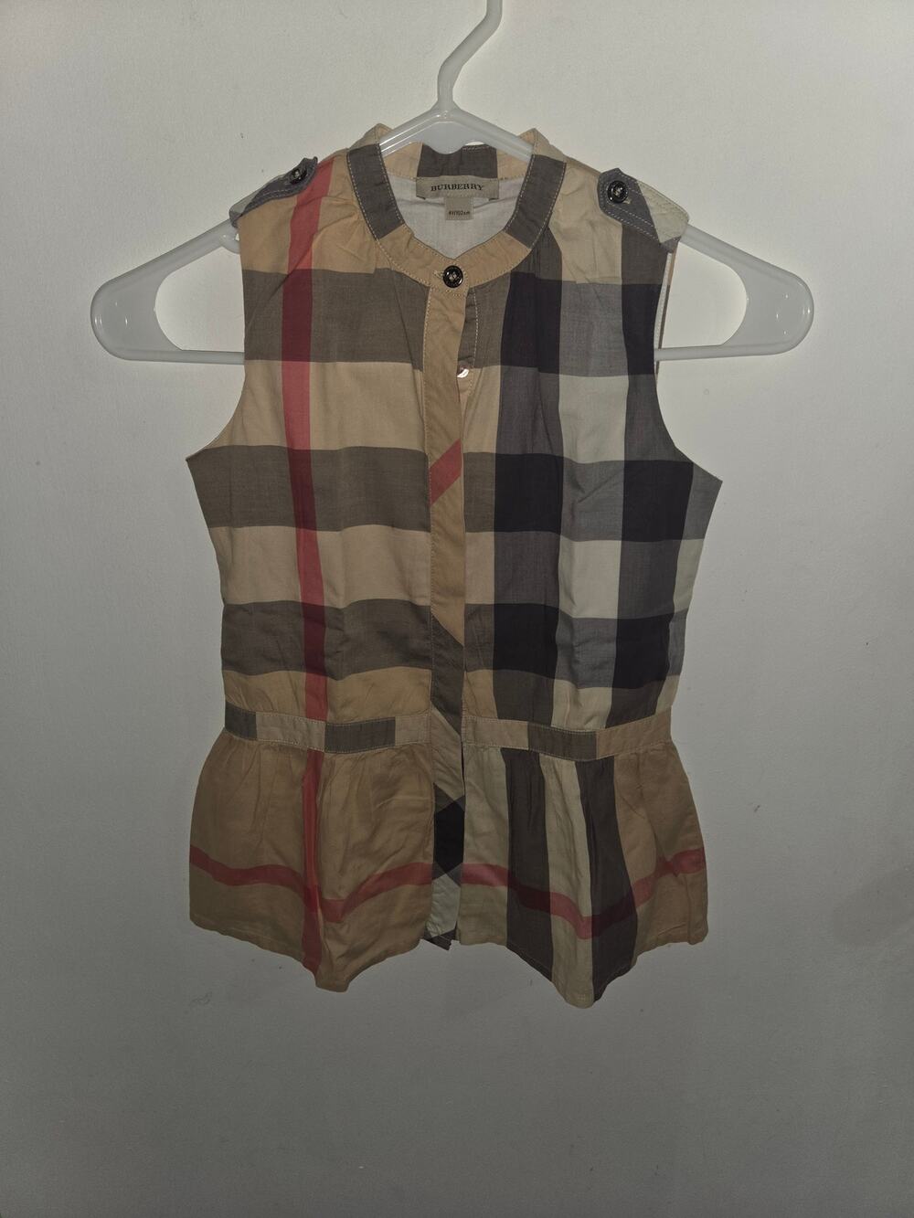 Burberry kids girl dress 4Y 102